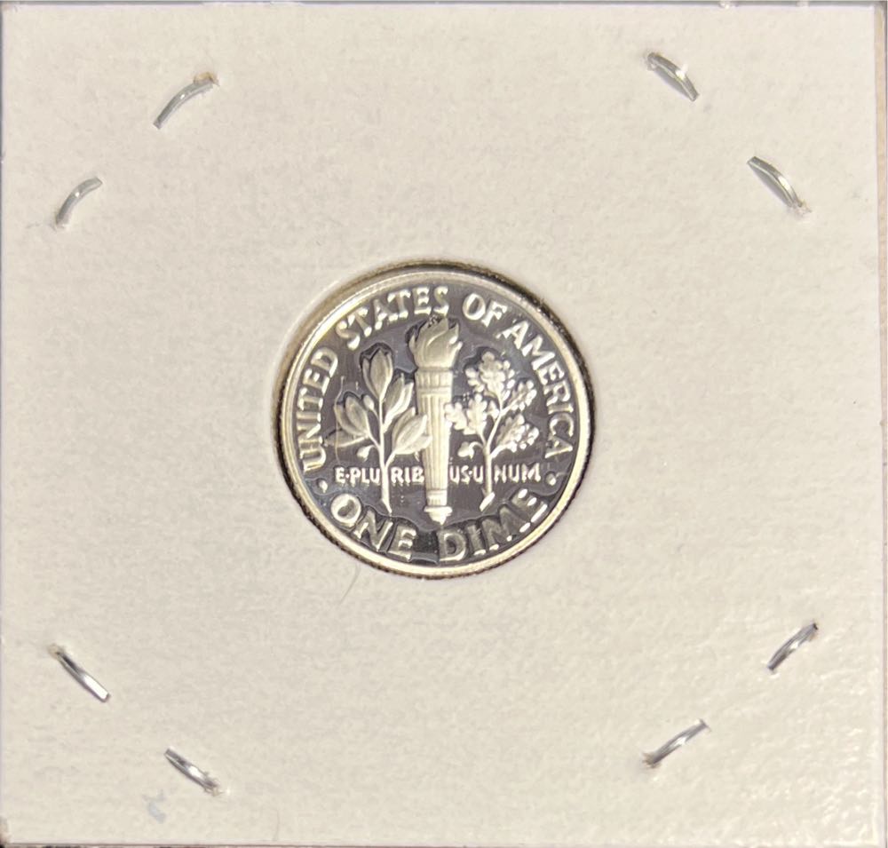 Roosevelt Dime - 2008 S Gem Deep Cameo Silver Proof  coin collectible - Main Image 2