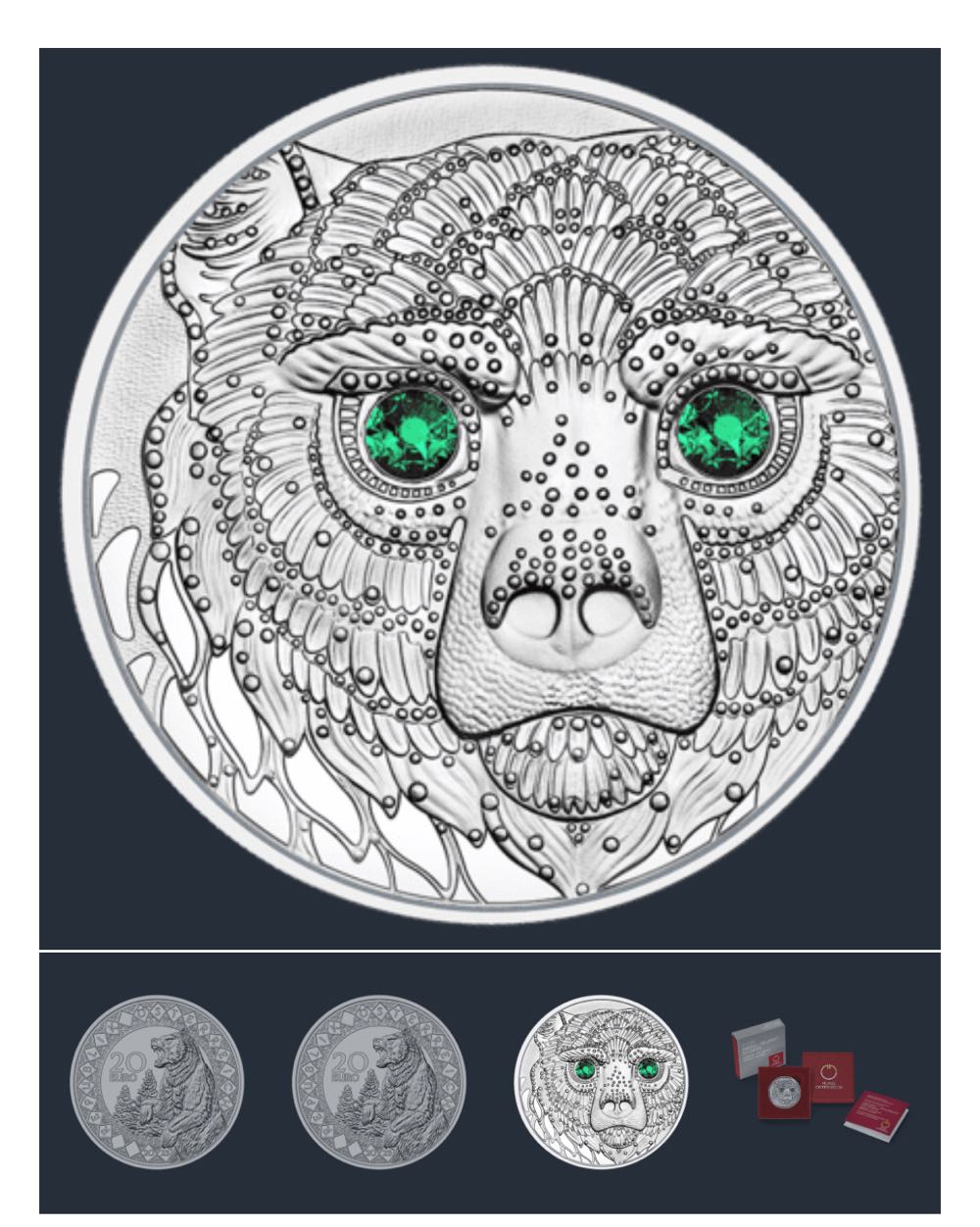 Silbermünze Amerika  coin collectible - Main Image 2