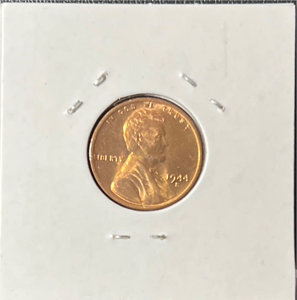1944 S wheat penny  coin collectible - Main Image 2