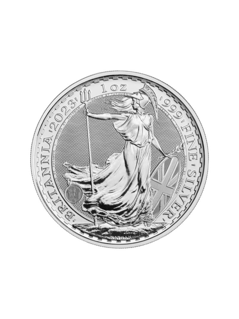 Britannia £2 Silver Bullion (2023 - King Charles III)  coin collectible - Main Image 2