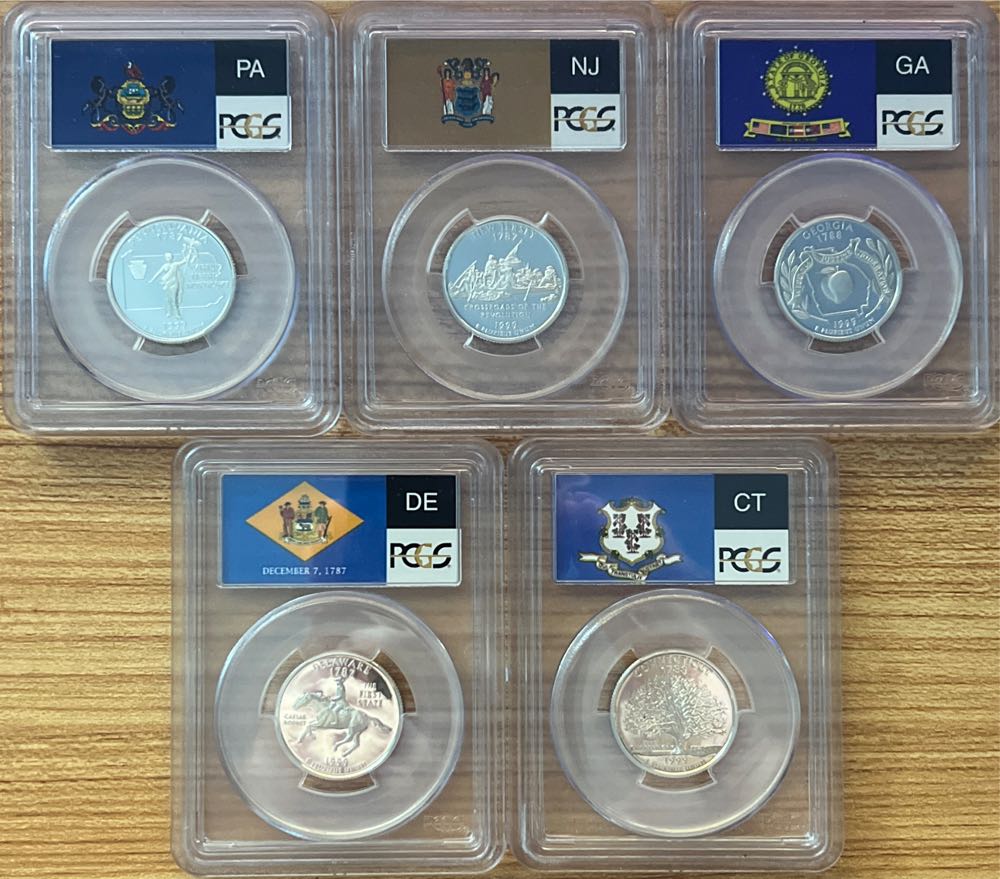 PCGS PR69DCAM 1999-S State Quarters   coin collectible - Main Image 2