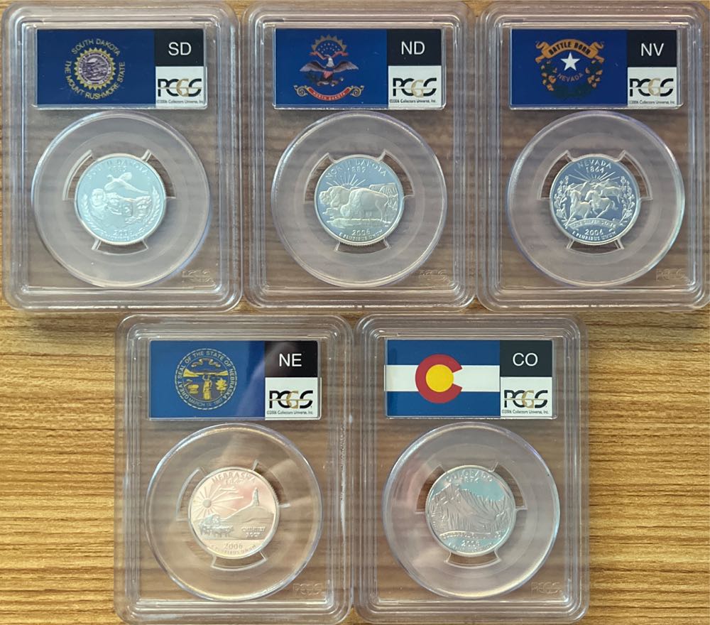 PCGS PR69DCAM 2006-S State Quarters   coin collectible - Main Image 2