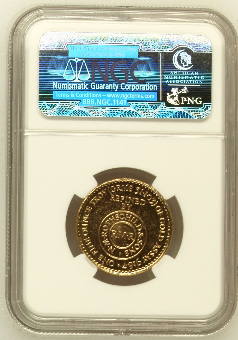 1954 N.M. Rothschild & Sons  coin collectible - Main Image 2