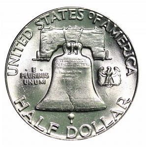 Franklin Silver Half Dollar 1963  coin collectible - Main Image 2