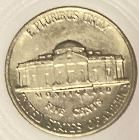 Nickel 1988 D Jefferson  coin collectible - Main Image 2