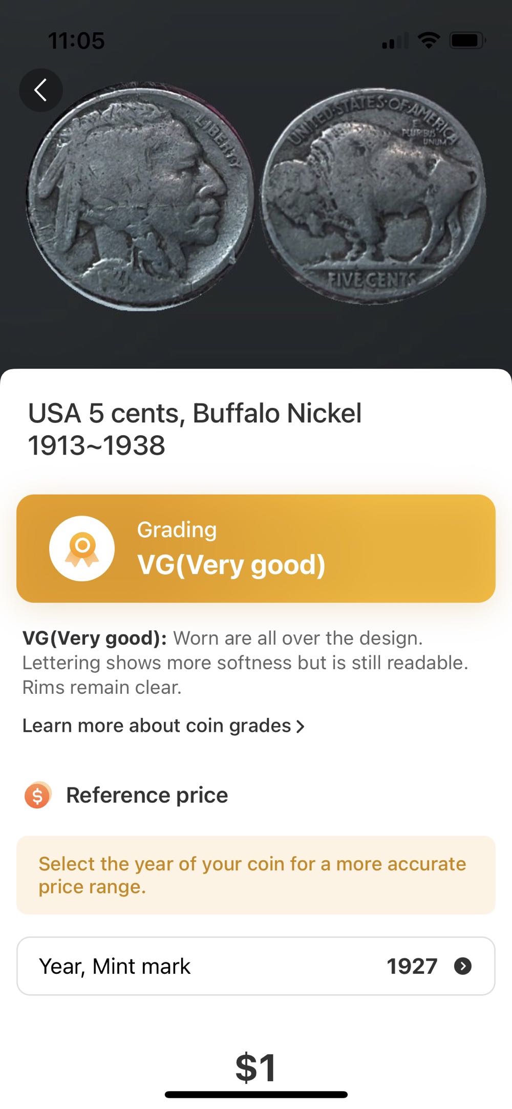 US 10 Coin Proof Set - 2007 S