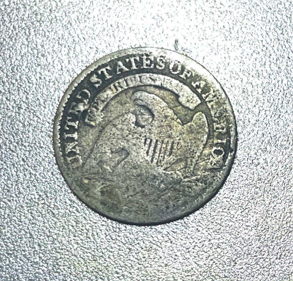 1831 Half Dime  coin collectible - Main Image 2