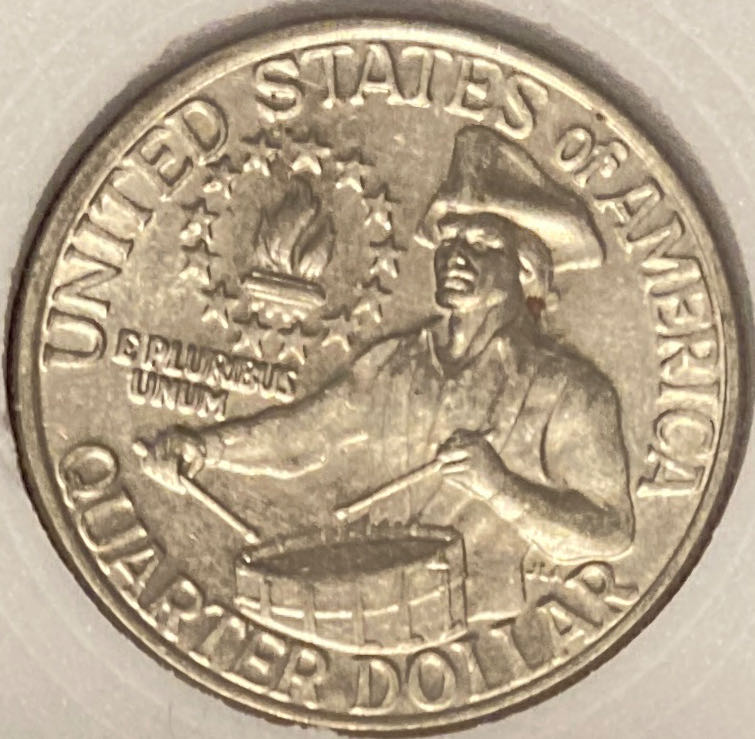 1976 US quarter  coin collectible - Main Image 2