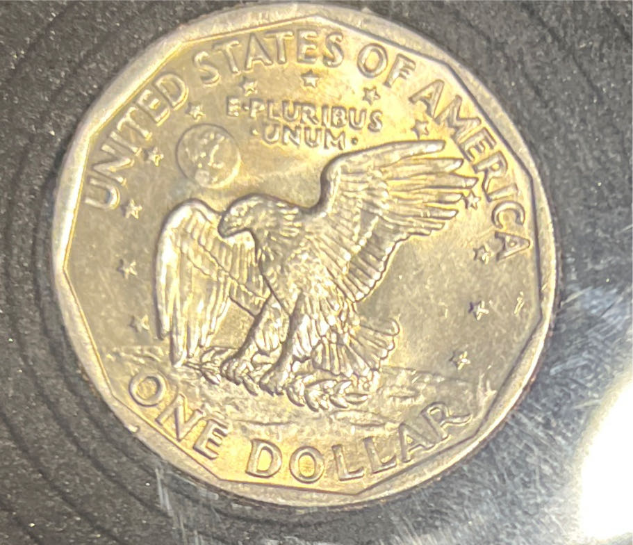 Susan B Anthony Dollar (SBA) - 1979 S Cameo  coin collectible - Main Image 2