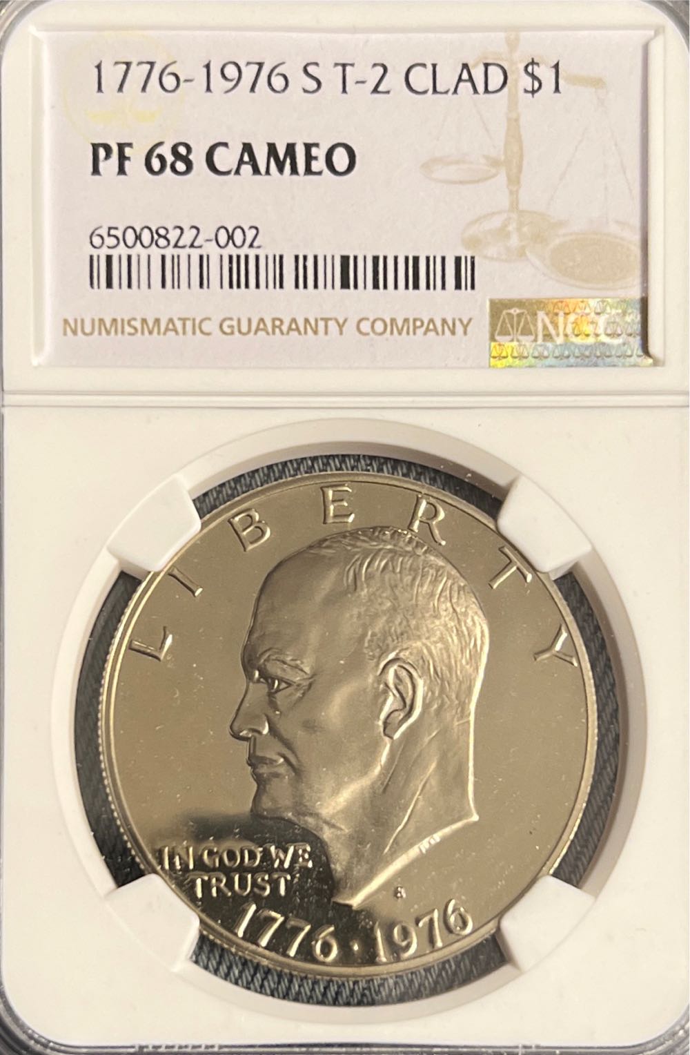 Eisenhower Dollar - 1976 S Bicentennial  coin collectible - Main Image 1
