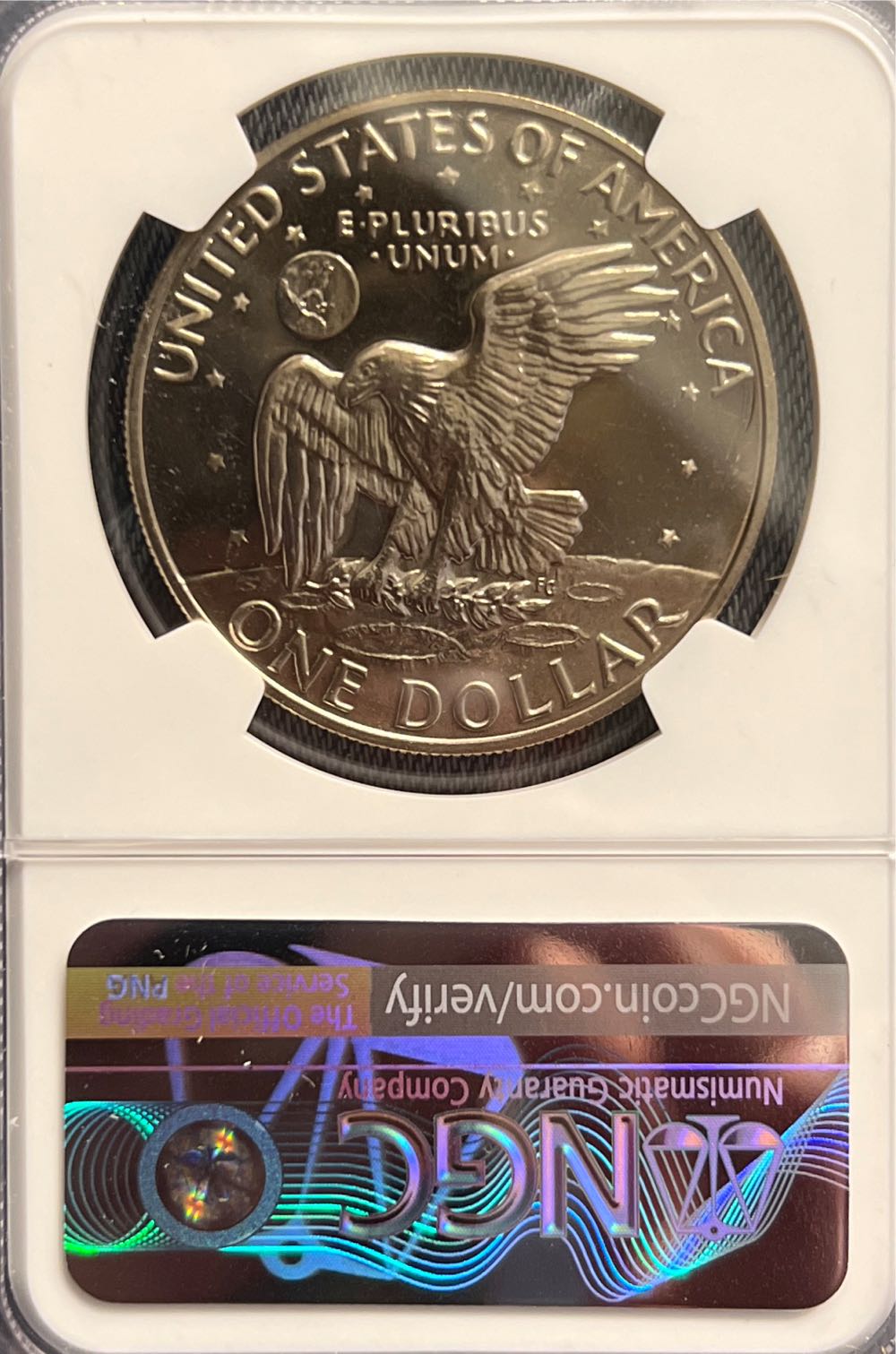 Eisenhower Dollar - 1973 S  coin collectible - Main Image 2