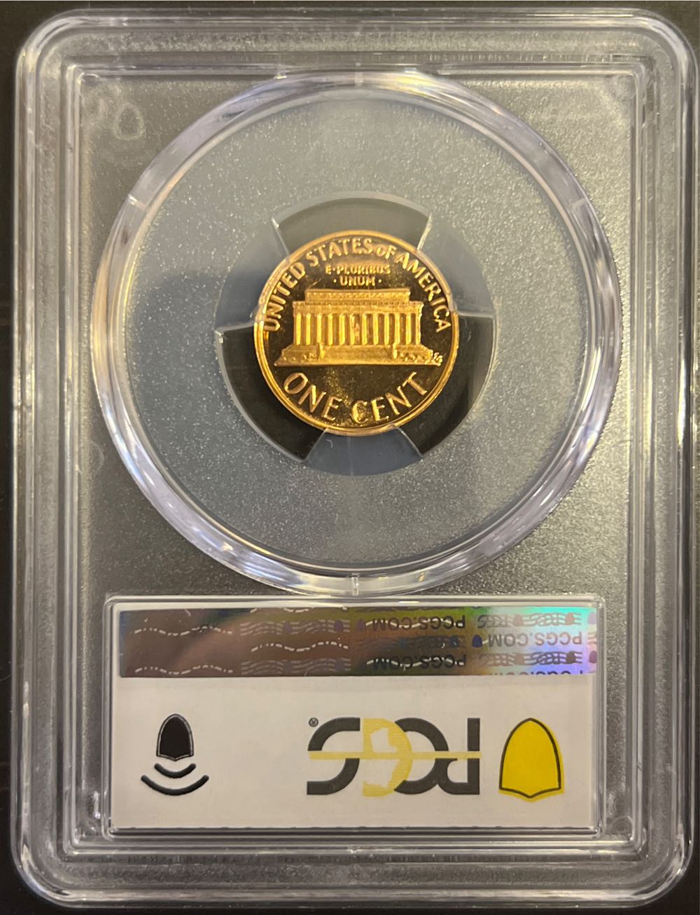Lincoln Memorial - 1977 S PR69 PCGS  coin collectible - Main Image 2