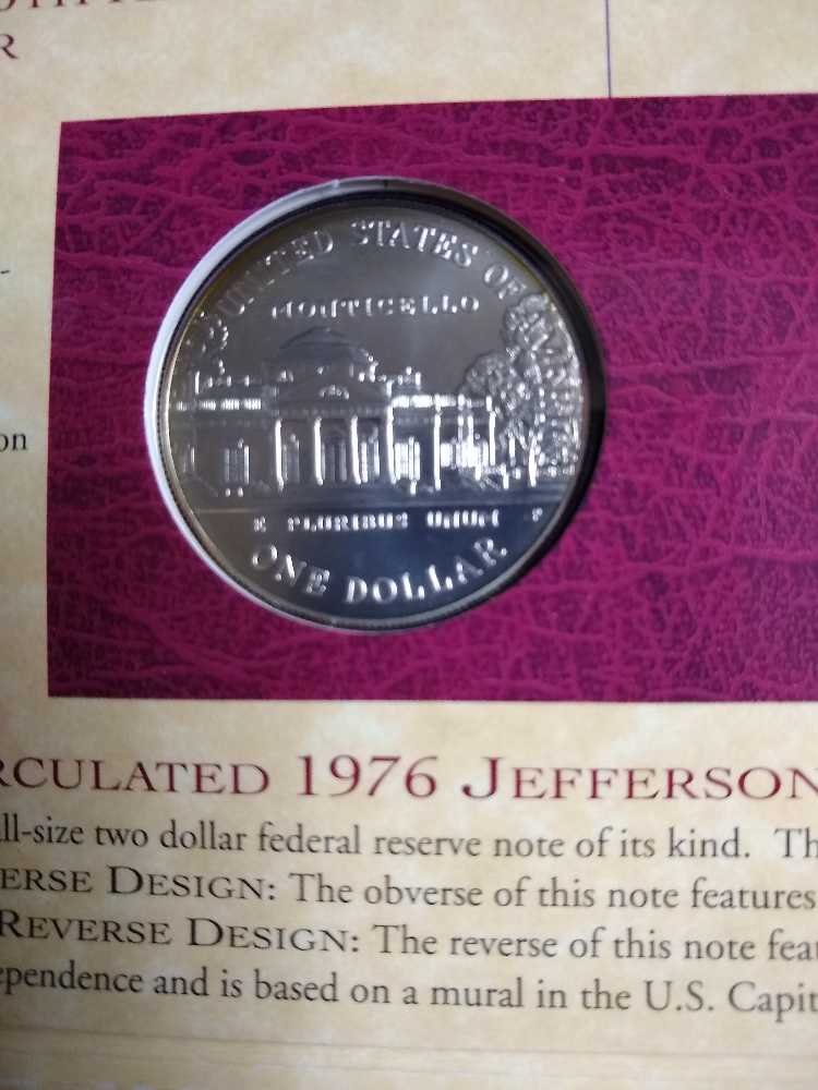 Thomas Jefferson Special Coinage   coin collectible - Main Image 3