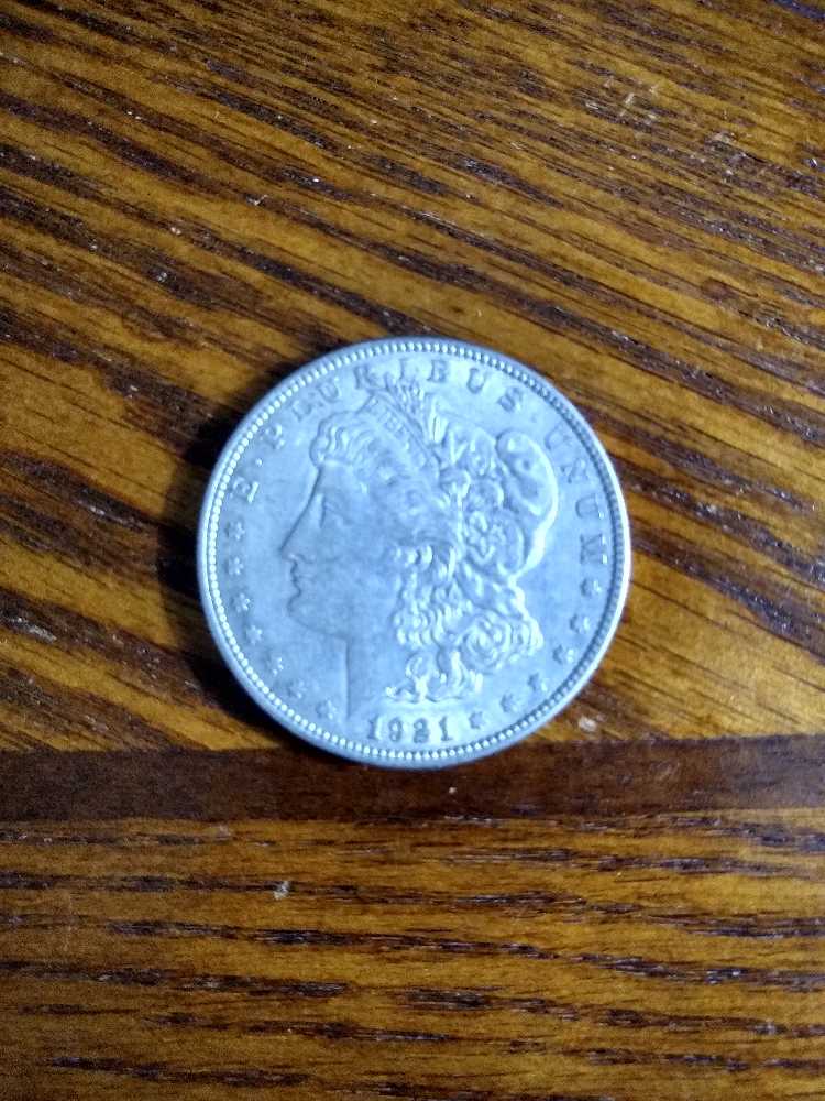 Morgan Dollar 1921  coin collectible - Main Image 3