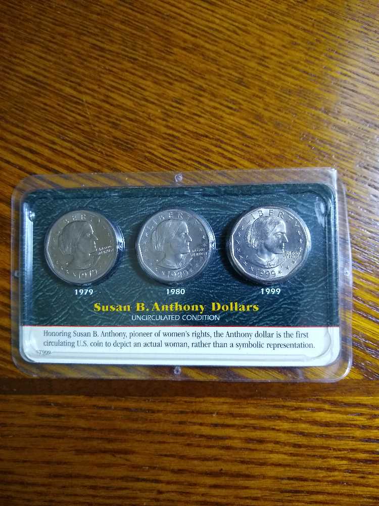 Susan B Anthony Dollar coin collectible - Main Image 1
