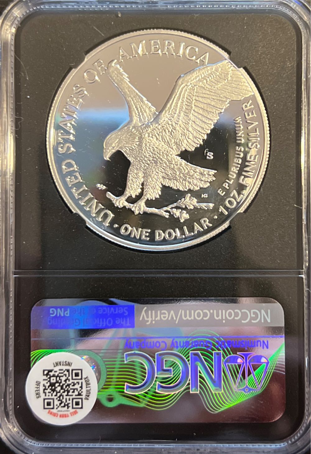 American Eagle - 2021 S Vaultbox 1  coin collectible - Main Image 2