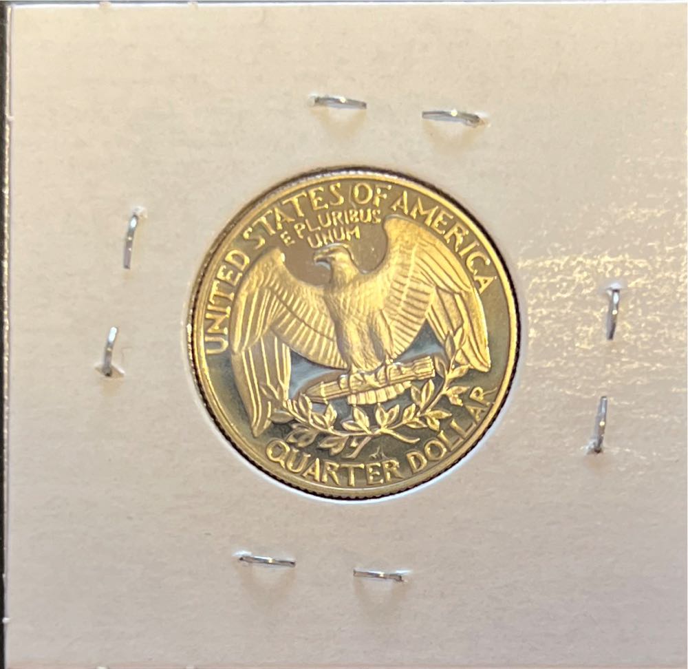 Washington Quarter - 1989 S Proof Deep Cameo  coin collectible - Main Image 2