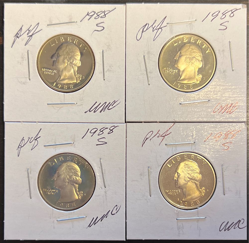 Washington Quarter - 1989 S Proof Deep Cameo  coin collectible - Main Image 3