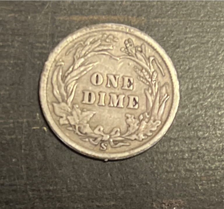 Barber Dime - 1907  coin collectible - Main Image 2