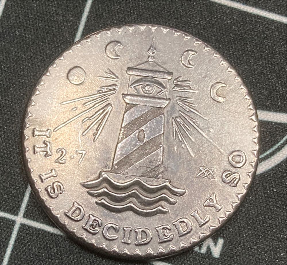 J. L. Lawson & Co Decision Maker Iron  coin collectible - Main Image 2