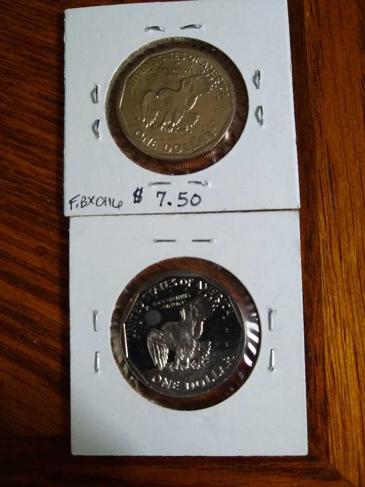 Susan B Anthony 1979 P&S  coin collectible - Main Image 2