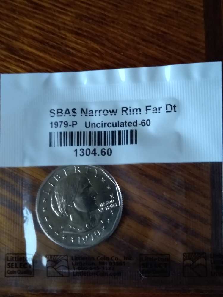 Susan B Anthony 1979 P&S  coin collectible - Main Image 3