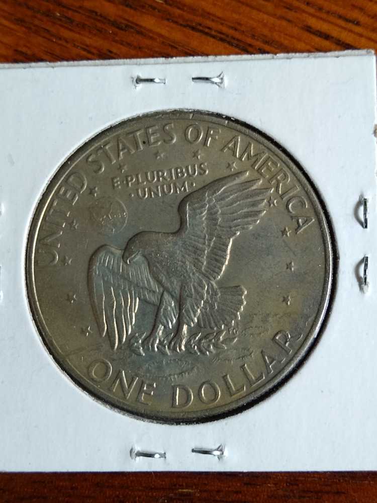 Eisenhower Dollar 1972 Circulated   coin collectible - Main Image 4