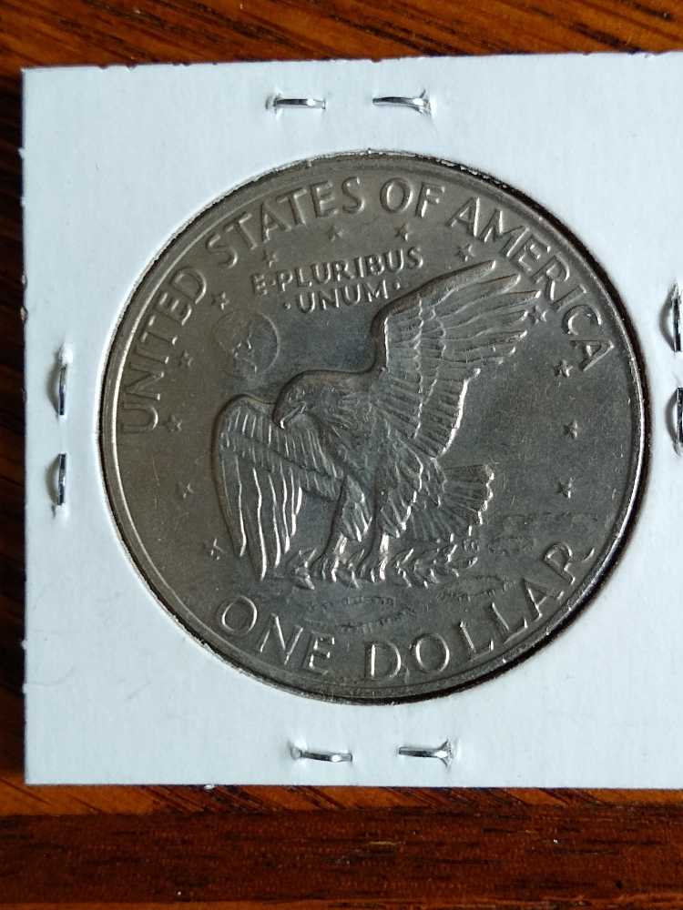 Eisenhower Dollar 1974 Circulated   coin collectible - Main Image 2