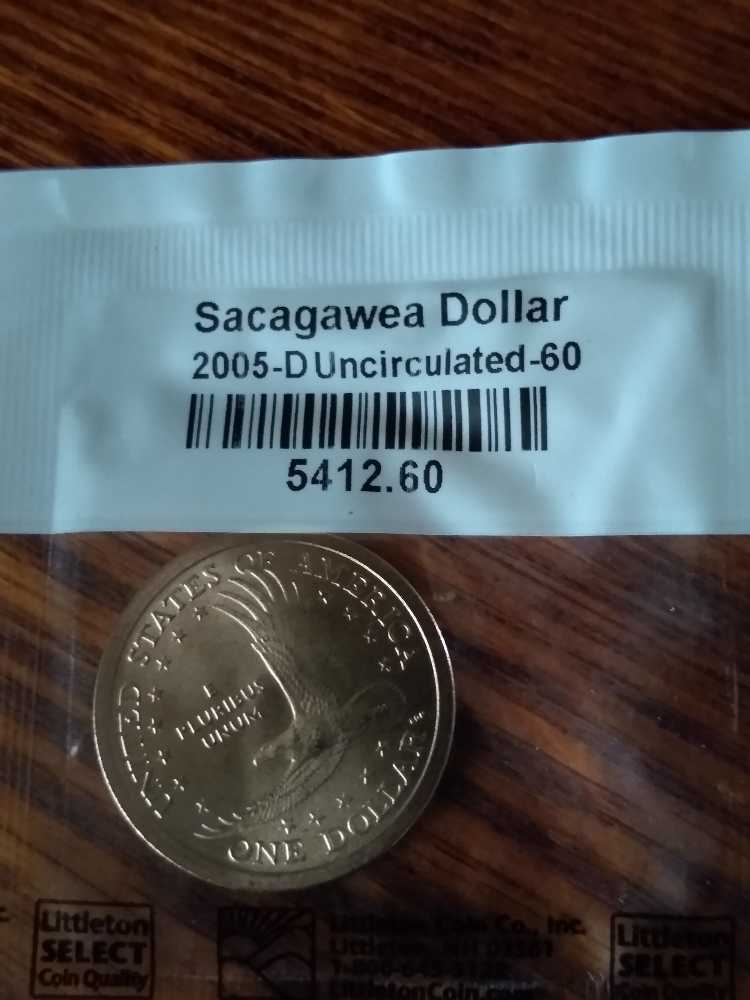 Sacagawea Dollar 2005 P Uncirculated   coin collectible - Main Image 3
