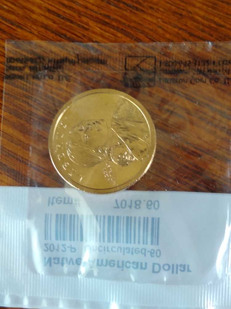 Sacagawea Dollar 2012 P Uncirculated   coin collectible - Main Image 2