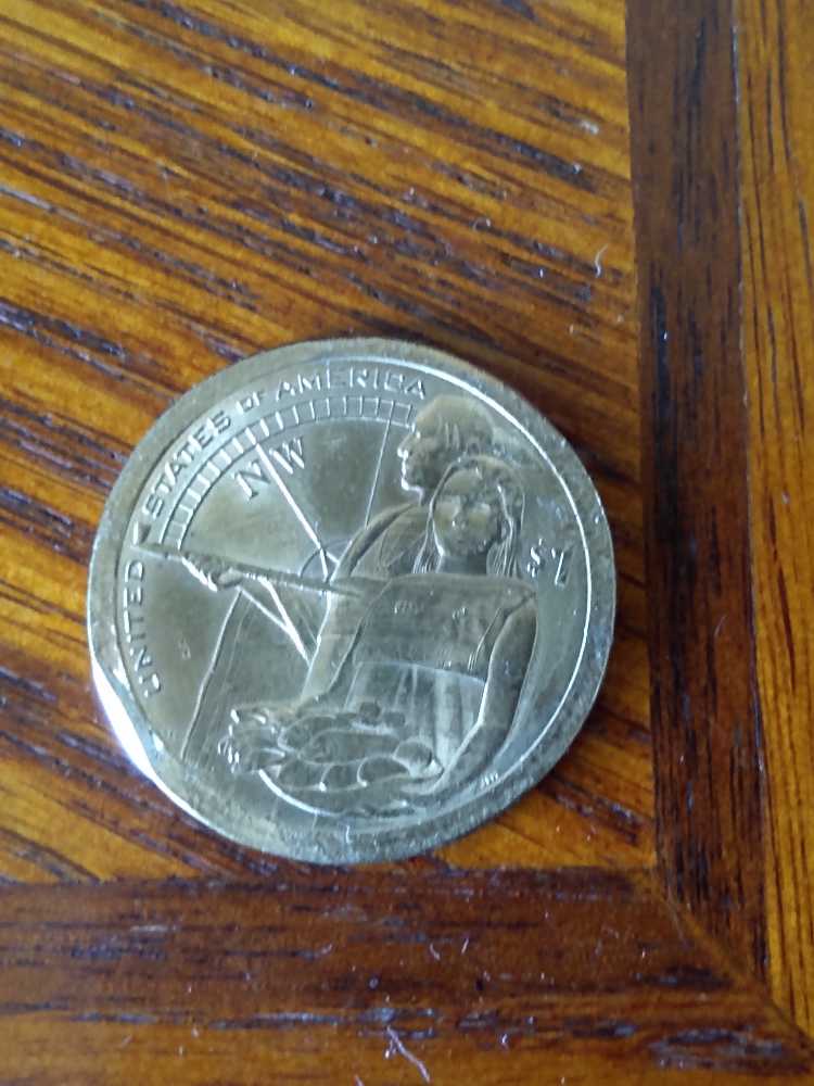 Sacagawea Dollar Error Possible 2014 P  coin collectible - Main Image 2