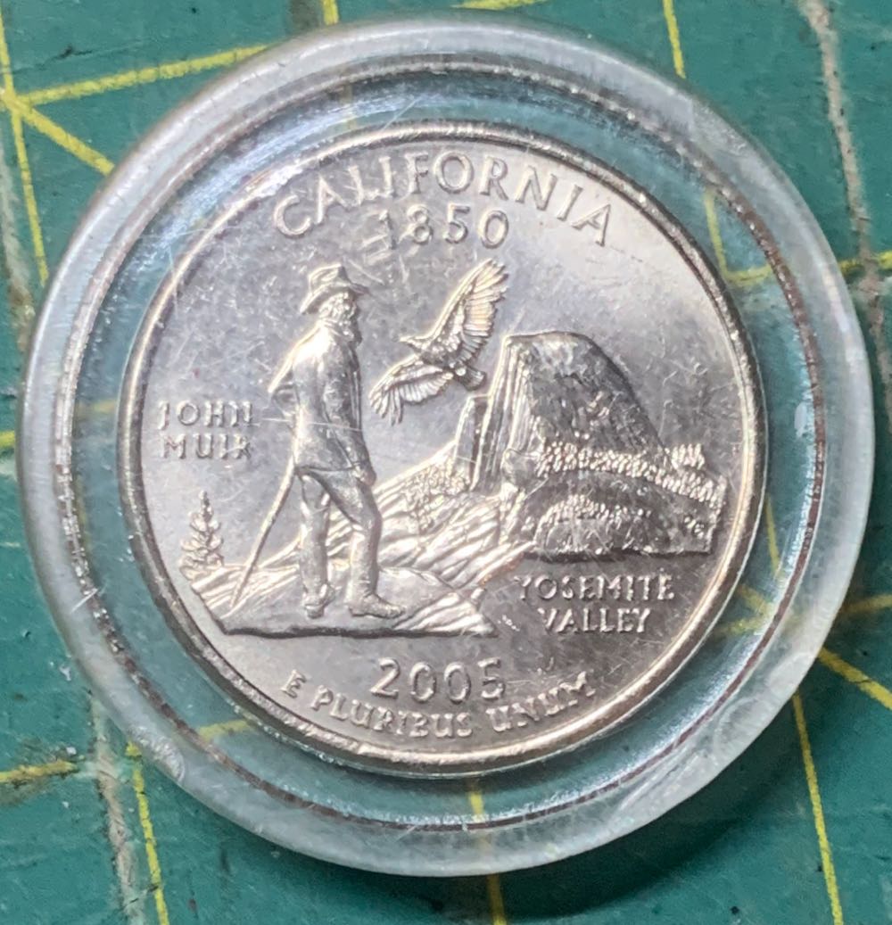 2005 California Quarter  coin collectible - Main Image 2