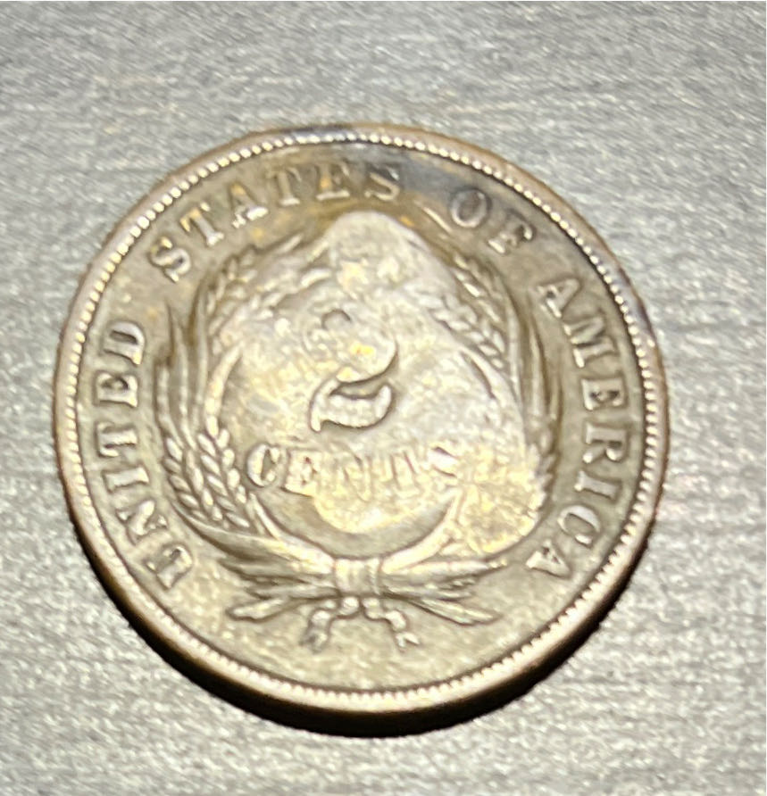 2 Cent Piece - 1864  coin collectible - Main Image 2