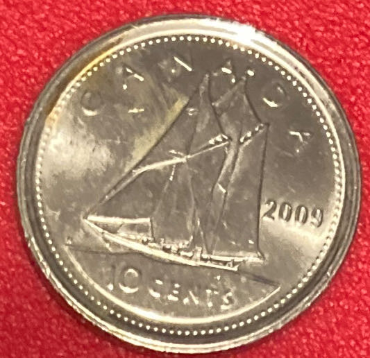 Book - Canadian Nickel 10 Cent Coin  coin collectible - Main Image 1