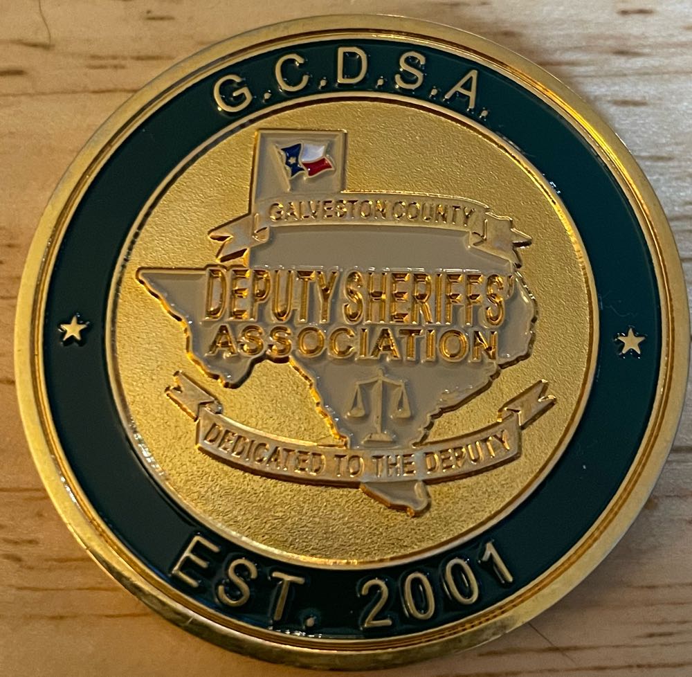 Galveston Coubty Sheriffs Office  coin collectible - Main Image 2