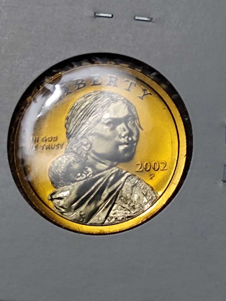 Sacagawea Enhanced 2002 Dollar   coin collectible - Main Image 3