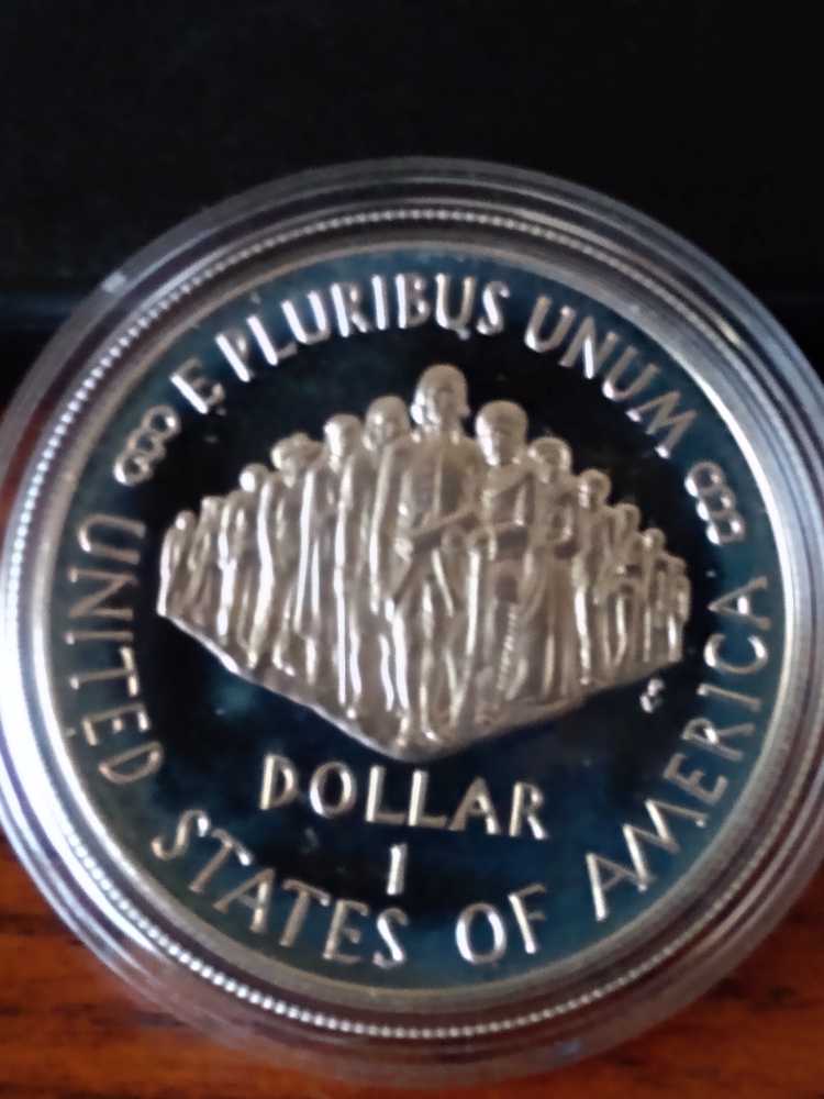 Commemorative Constitution Bicentennial 1987 coin collectible - Main Image 2