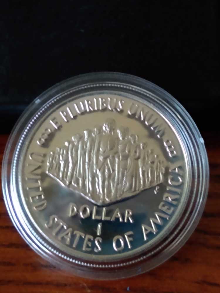 Commemorative Constitution Bicentennial 1987 coin collectible - Main Image 4