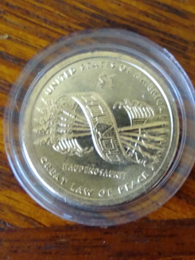 Sitting Bull 2019 P Sacagawea Dollar   coin collectible - Main Image 2