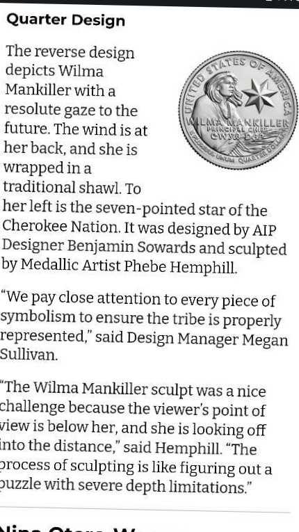 Quarter American Women  coin collectible - Main Image 3