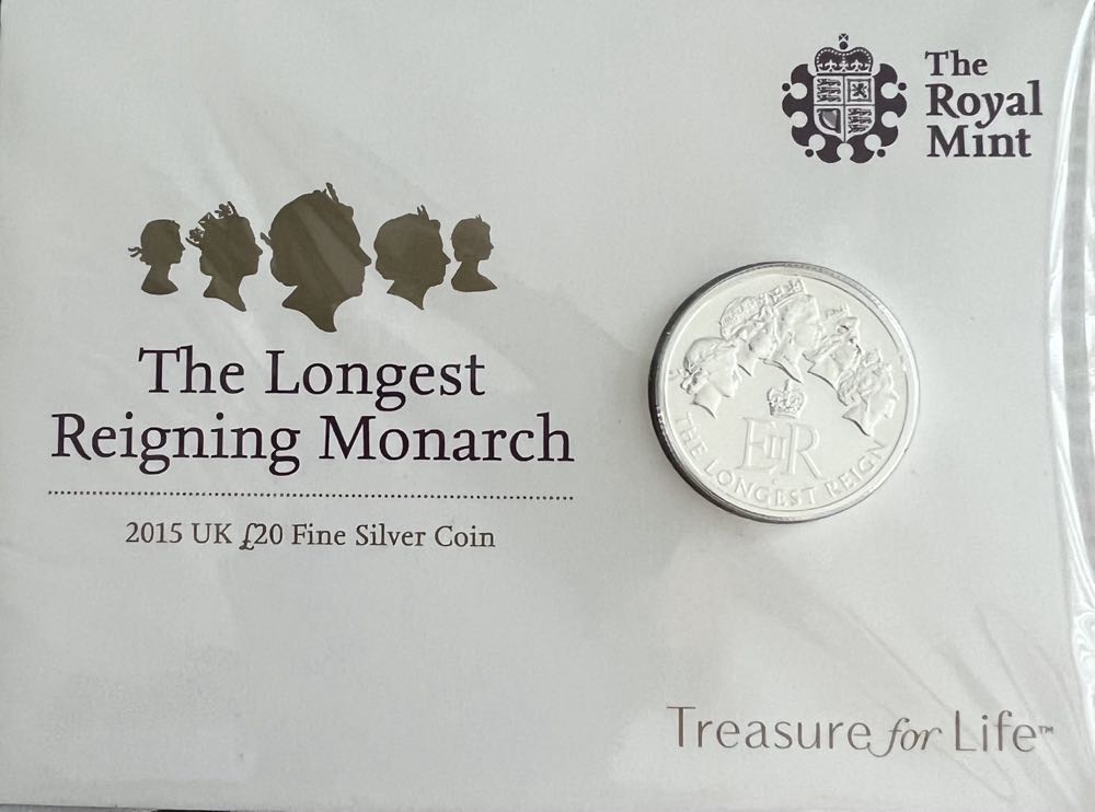 Uk Longest Reigning Monarch  coin collectible [Barcode 5026177340584] - Main Image 2