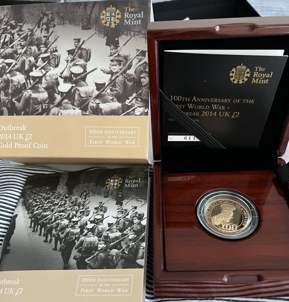 The 100th Anniversary Of WW1 Outbreak  coin collectible [Barcode 5026177321064] - Main Image 3