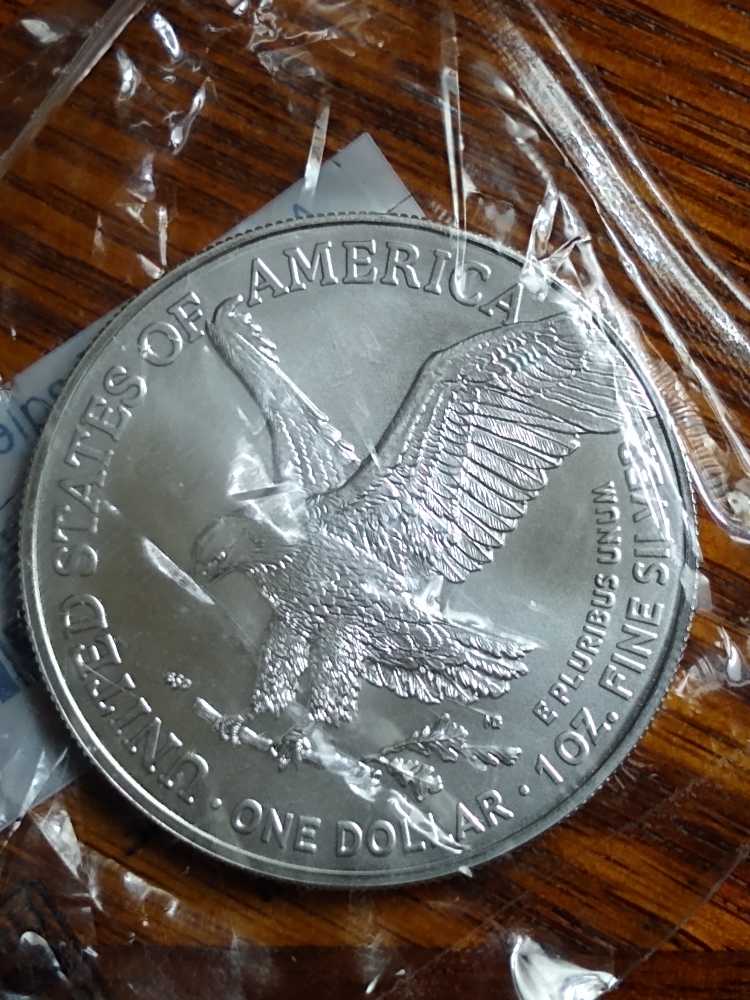 American Eagle Silver Dollar 2021  coin collectible - Main Image 3
