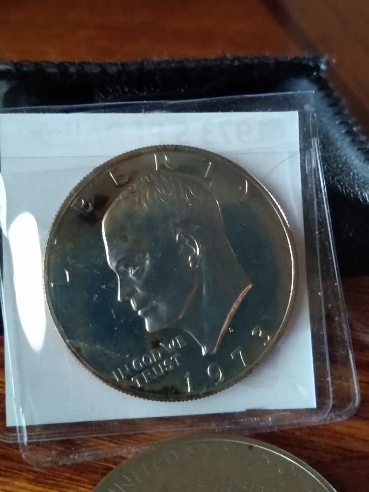 1973 S Eisenhower Dollar Proof  coin collectible - Main Image 2