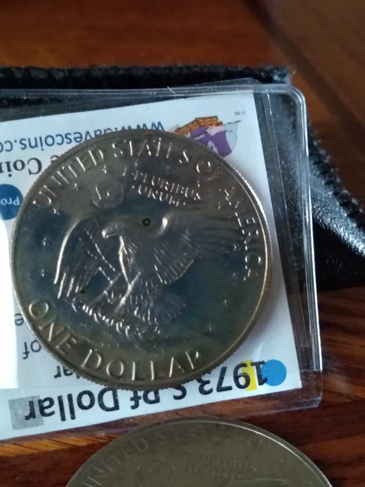 1973 S Eisenhower Dollar Proof  coin collectible - Main Image 3