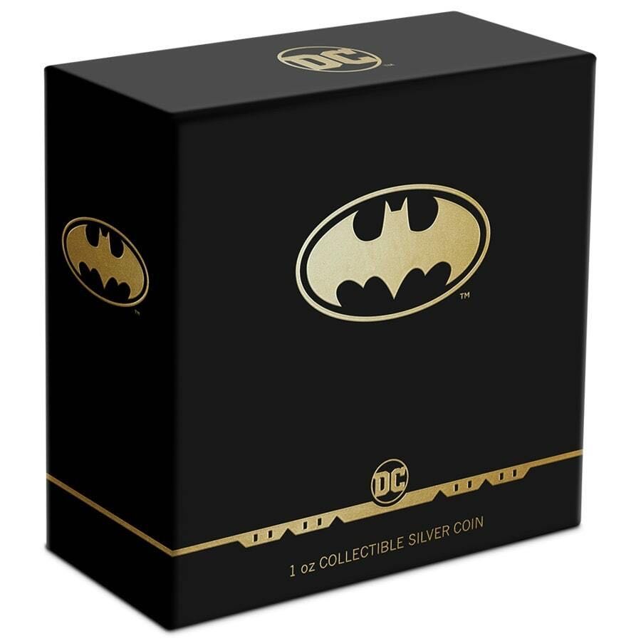 NIUE 2021 2$ - BATMAN™ Emblem - 1 OZ - DC Comics Logos (4.)  coin collectible - Main Image 4