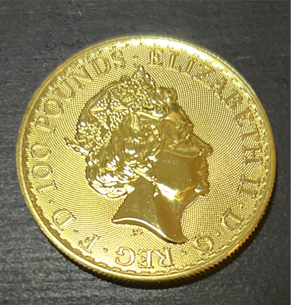 Britain Britannia - 2023 1 Oz Gold  coin collectible - Main Image 2