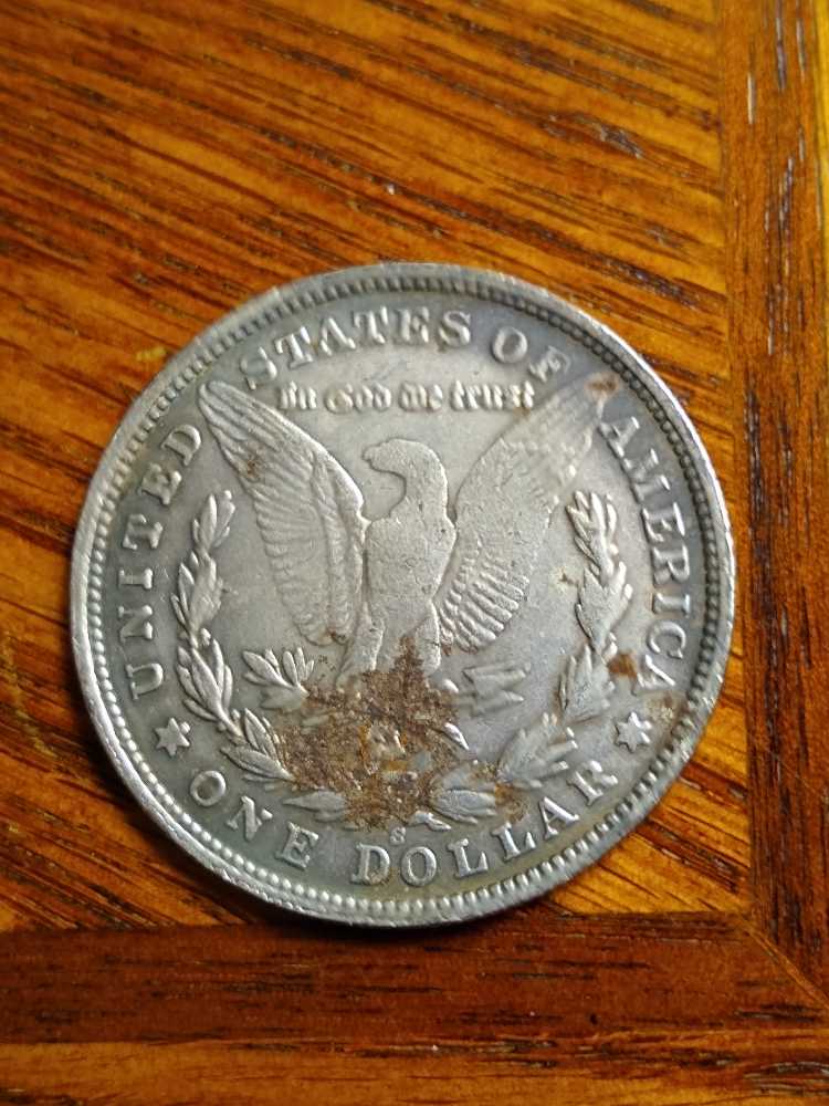 Morgan Counterfeit Dollar 1881  coin collectible - Main Image 2