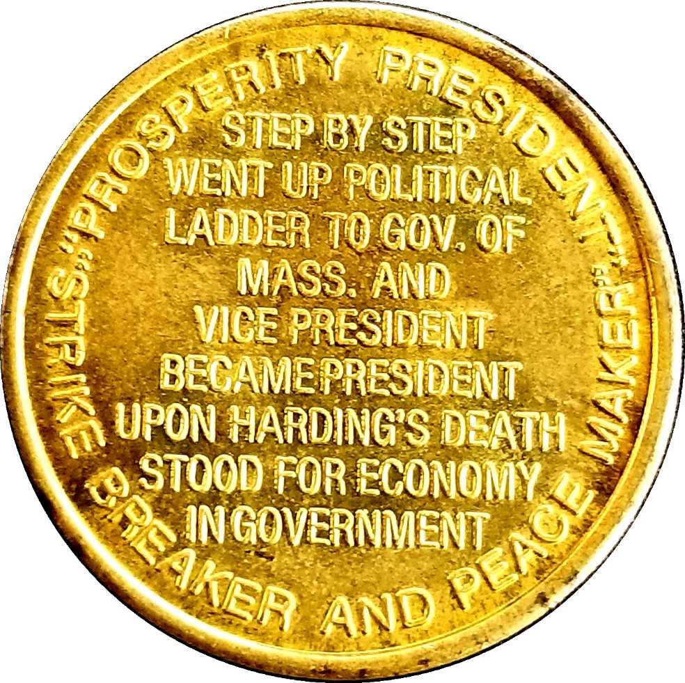 30th Calvin Coolidge  coin collectible - Main Image 2