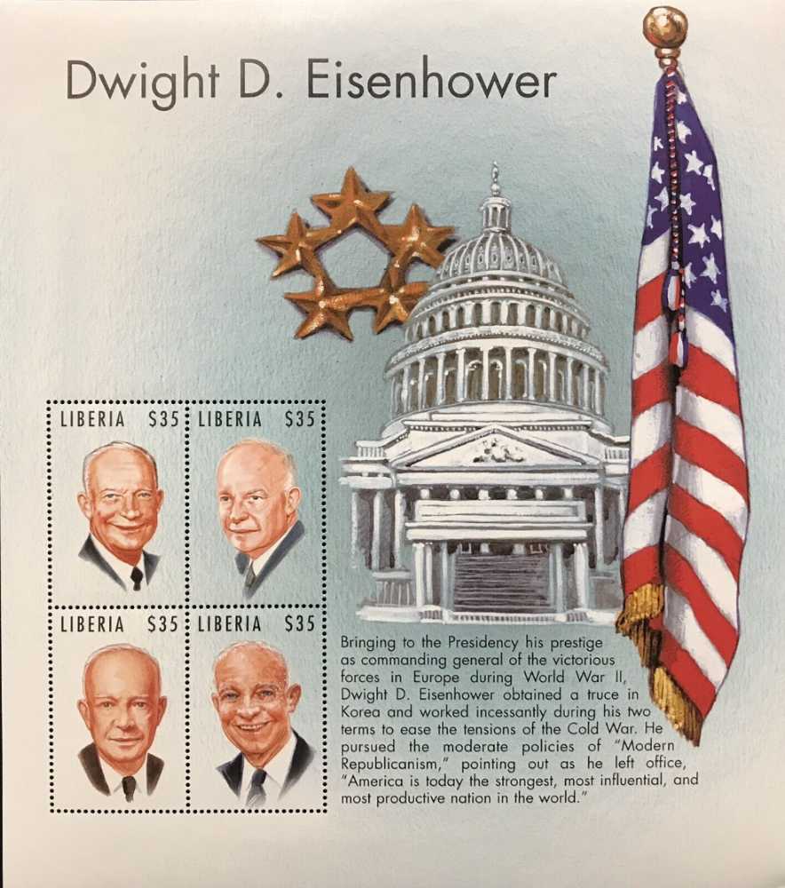 34th Dwight D. Eisenhower  coin collectible - Main Image 3